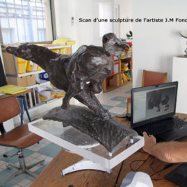 Scanner 3D pour sculpture numérique © - www.artistique3D.fr‎